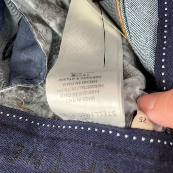 stella mccartney Swallow Embroidered Skinny Jeans Blue - Picture 11 of 15